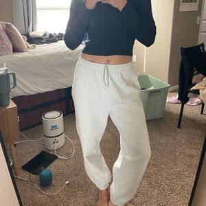 TNA Heather Gray Sweatpants